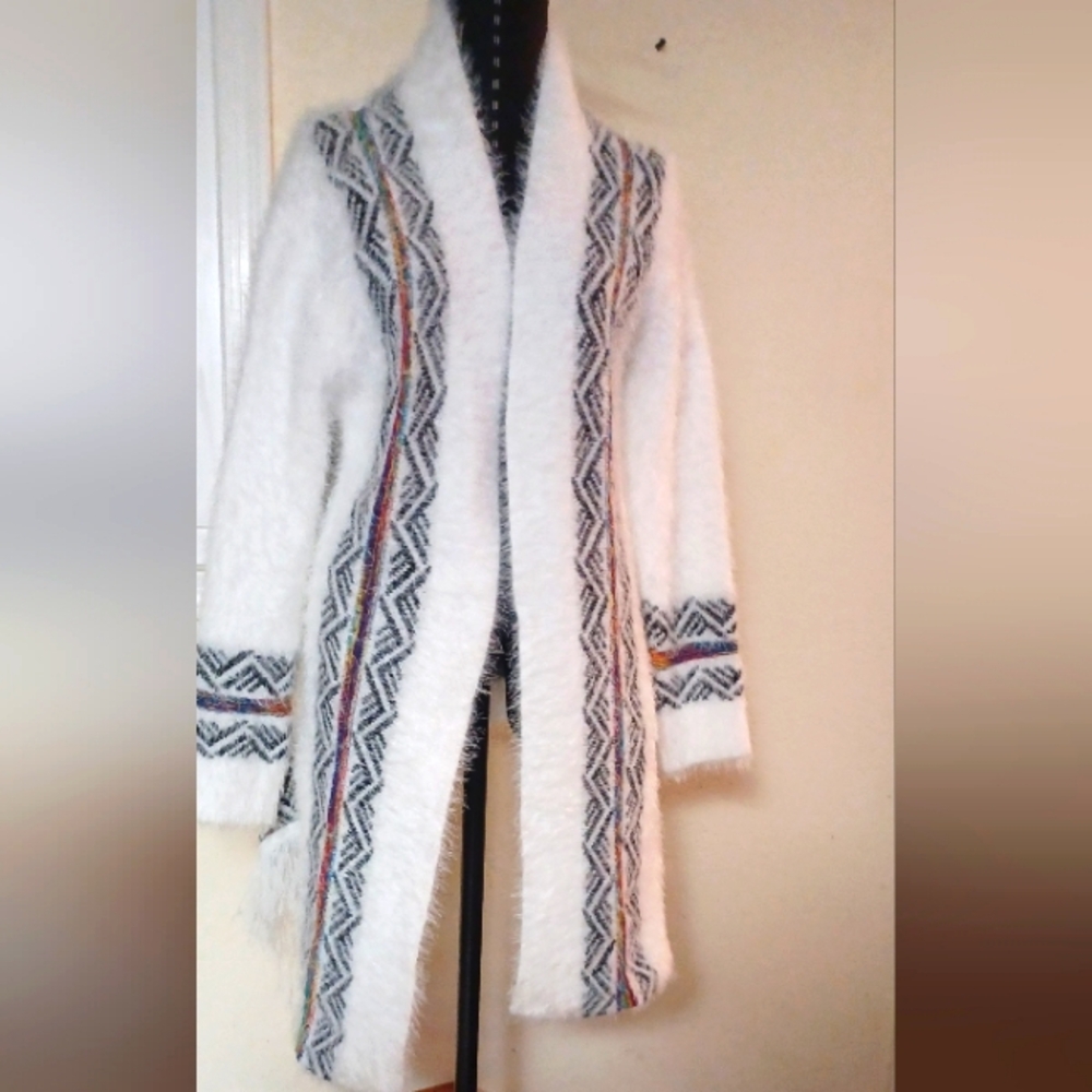 AZTEC LONG CARDIGAN